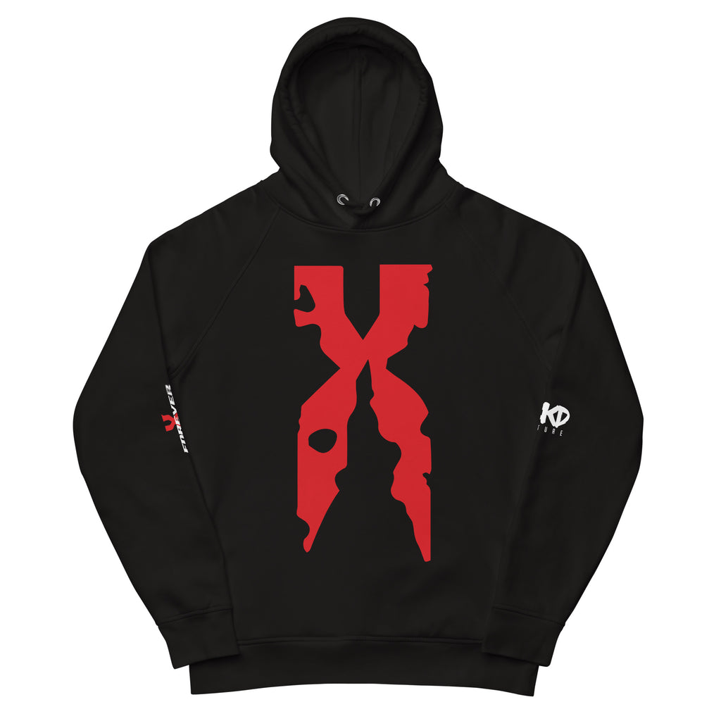 DMX "Forever X" tribute logo hoodie. Get all your DMX clothing at CRKDCULTURE.com